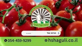 הגינה של חרגולי – חסות שידור בערוץ 13